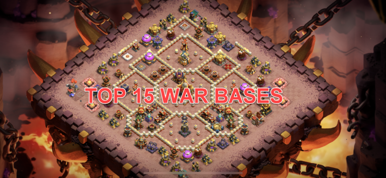 TH16 new Top 15 war base 07/2024