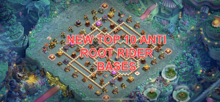 TH16 NEW 10 ANTI ROOT RIDER BASES 08/2024